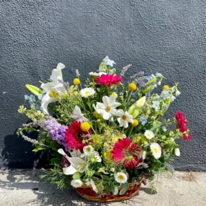 Wildflower Whimsy Basket